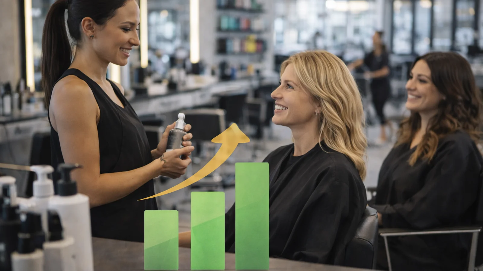 Αύξηση εσόδων κομμωτηρίου με upselling και loyalty