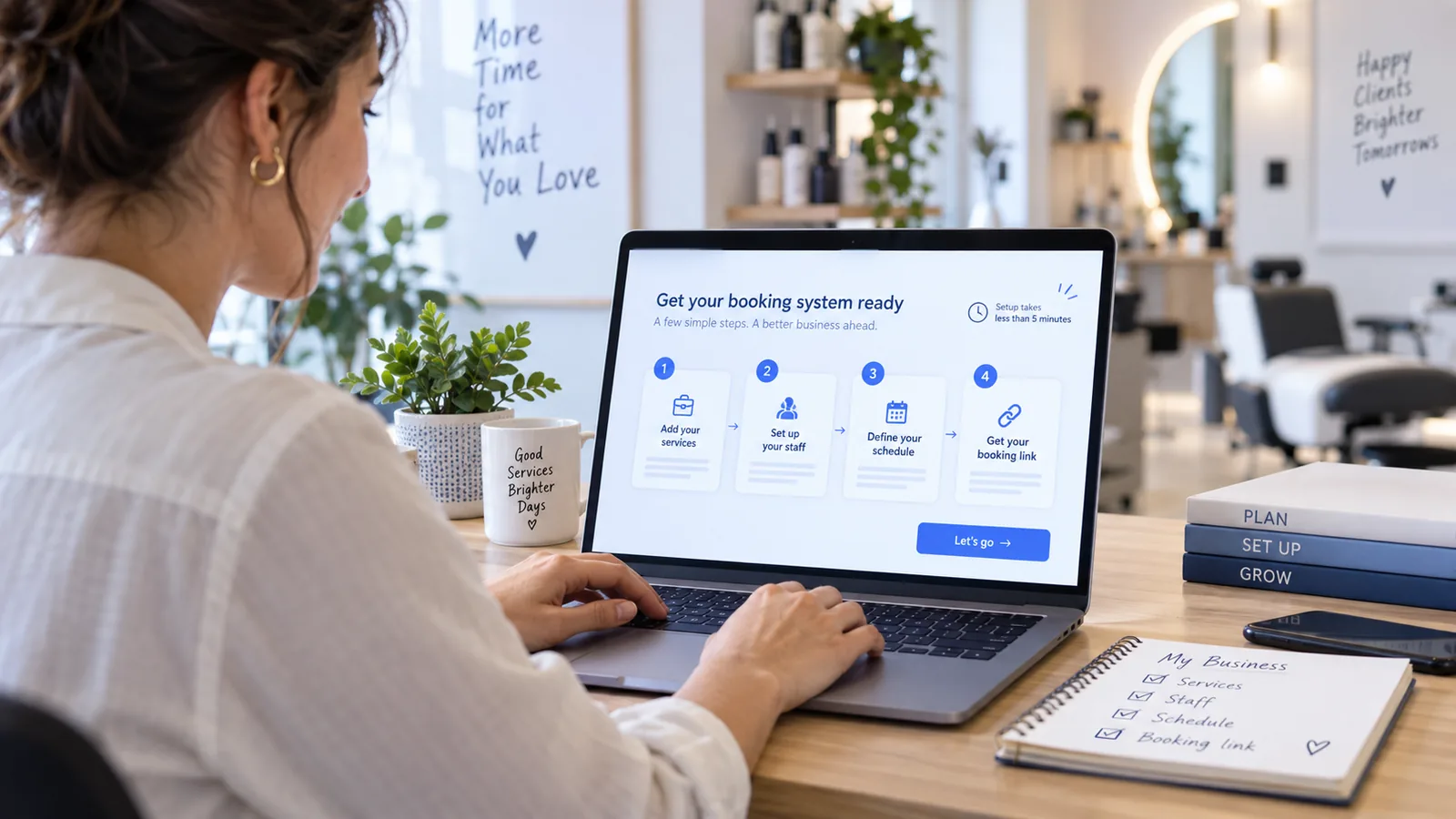 Οδηγός έναρξης Datelly online booking για επιχειρήσεις