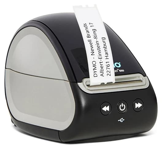 Ετικετογράφος DYMO LabelWriter 550 σε λευκό φόντο